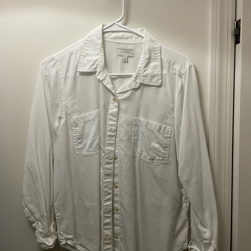 Lucky Brand Cream Shirt